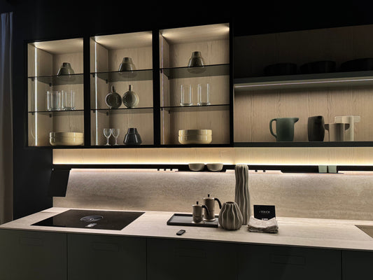 Angelina Made in Italy e Torveca nello showroom Composit, insieme per un'esperienza esclusiva al Salone del Mobile