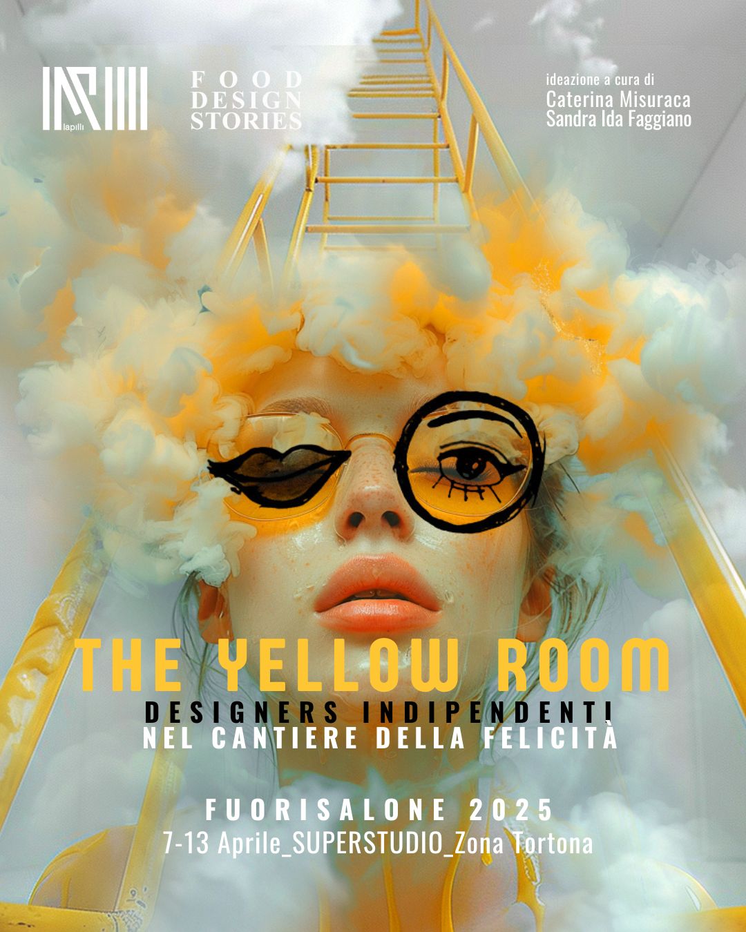In occasione del Fuorisalone 2025, Superstudio dedica l’edizione al tema "Happiness" e Angelina è ospite speciale nella suggestiva The Yellow Room